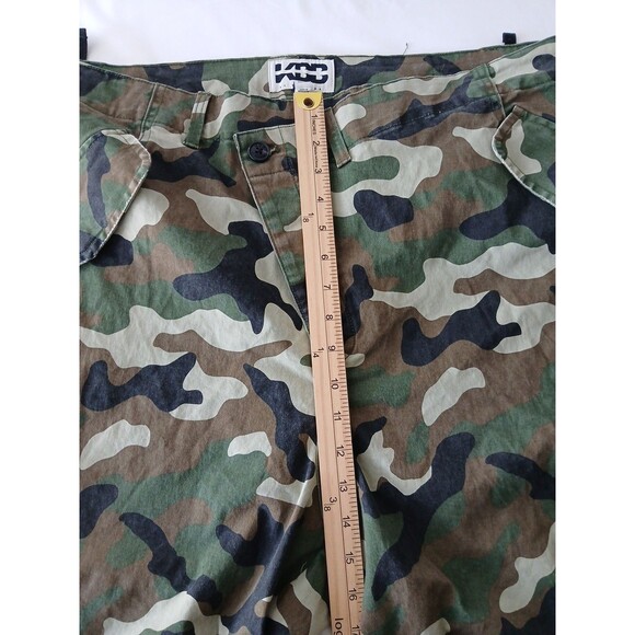 KBB by KAHLANA Women's Mid-Rise Straight Leg 'The Cargo Jogger' Camo XXL NWOT - Picture 6 of 7